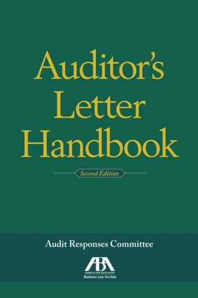 Auditor's Letter Handbook, Second Edition