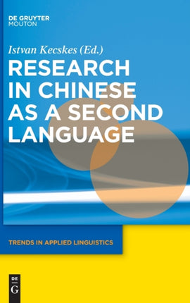 Research in Chinese as a Second Language