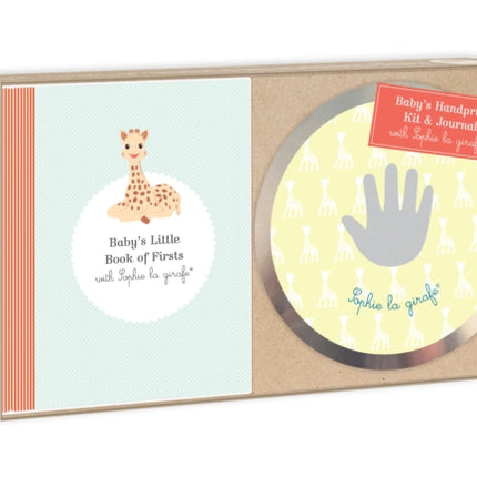 Baby's Handprint Kit and Journal with Sophie La