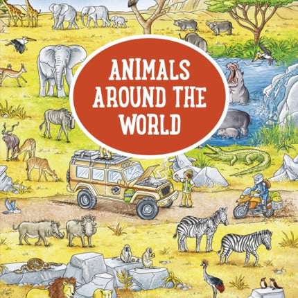 My Big Wimmelbook   Animals Around the World