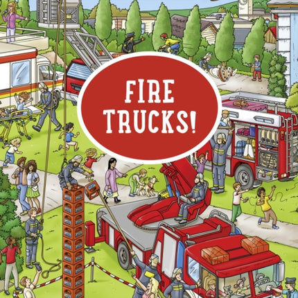 My Big Wimmelbook: Fire Trucks!