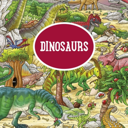 My Big Wimmelbook: Dinosaurs