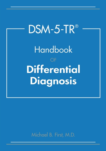 DSM5TR Handbook of Differential Diagnosis