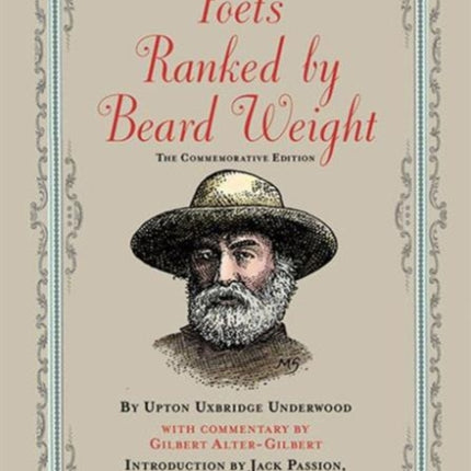 Poets Ranked by Beard Weight: The Commemorative Edition