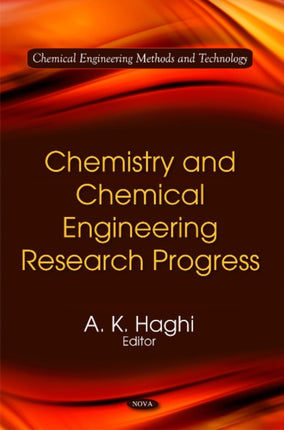 Chemistry & Chemical Engineering Research Progress