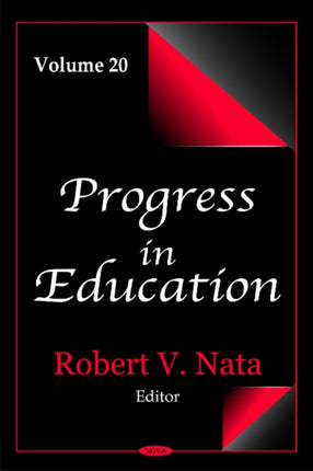 Progress in Education: Volume 20