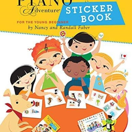 My First Piano Adventure Sticker Book