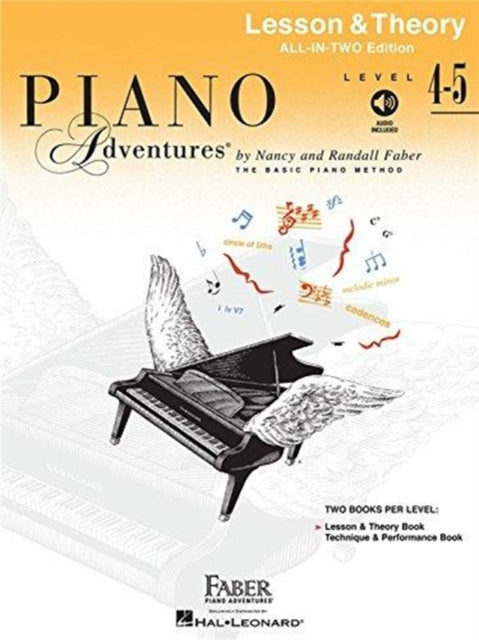 Piano Adventures Lesson & Theory Level 4-5: