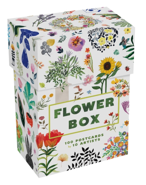 Flower Box Postcards: 100 Postcards by 10 artists