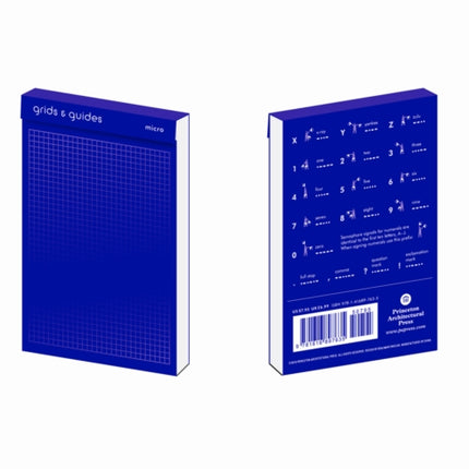 Grids & Guides (Micro Blue) Notebook: A Pocket Size Notebook