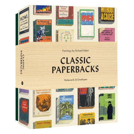 Classic Paperbacks Notecards and Envelopes