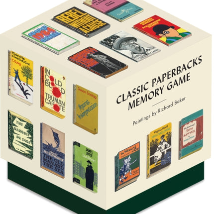 Classic Paperbacks Memory Game