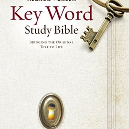 The HebrewGreek Key Word Study Bible CSB Edition Hardbound