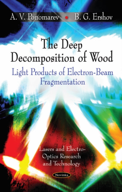 Deep Decomposition of Wood: Light Products of Electron-Beam Fragmentation