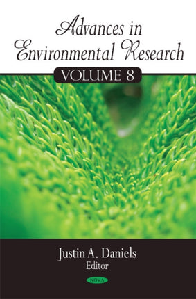 Advances in Environmental Research: Volume 8