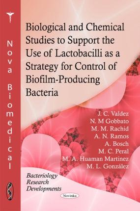 Biological & Chemical Studies to Support the Use of Lactobacilli as a Strategy for Control of Biofilm-Producing Bacteria