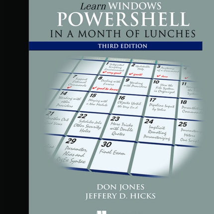 Learn Windows PowerShell in a Month of Lunches, Third Edition