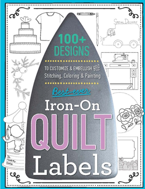 BestEver IronOn Quilt Labels 100 designs to