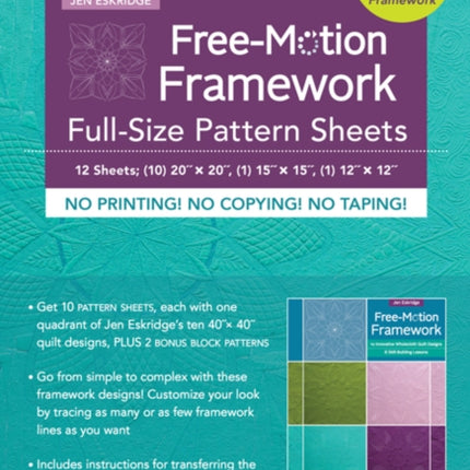 FreeMotion Framework FullSize Pattern Sheets 12