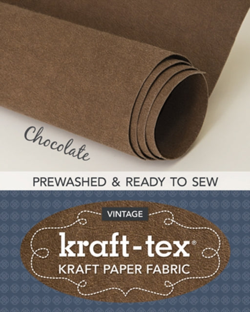 krafttex Vintage Roll Chocolate Prewashed