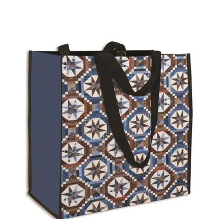 Bonnie Hunters Smith Mountain Morning Quilt  Eco Tote