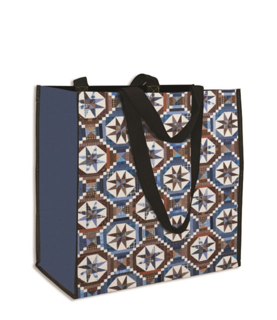 Bonnie Hunters Smith Mountain Morning Quilt  Eco Tote