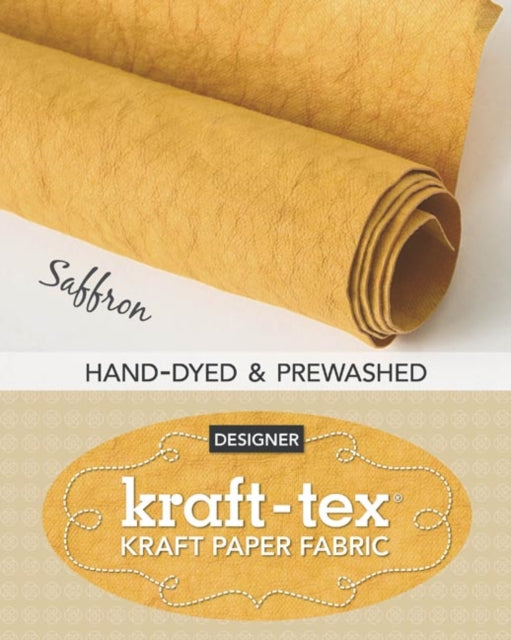 krafttex Roll Saffron HandDyed  Prewashed