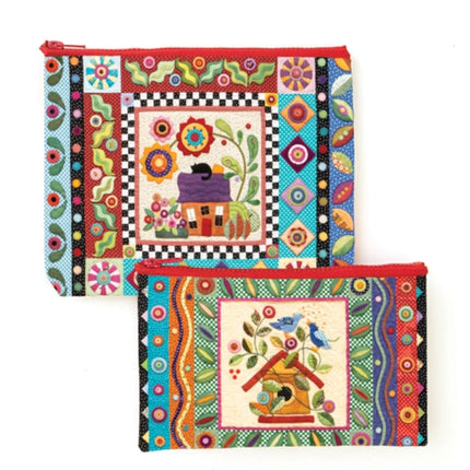 Colorful Creatures Eco Pouch Set