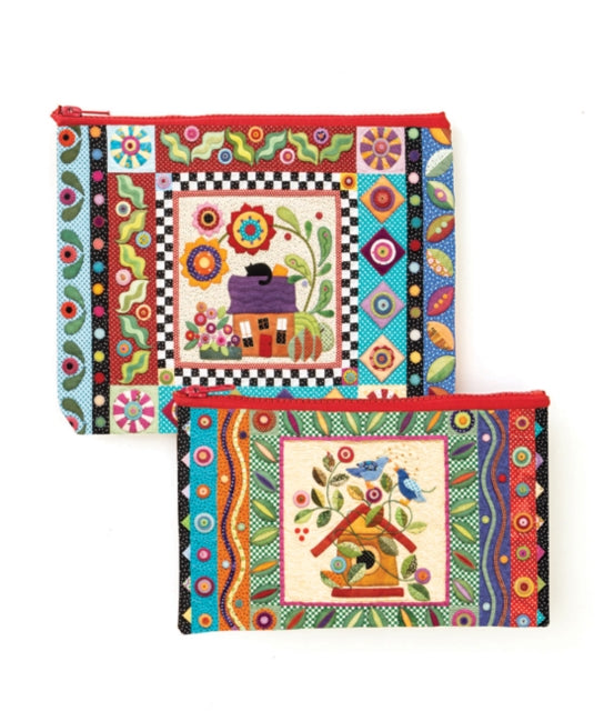 Colorful Creatures Eco Pouch Set