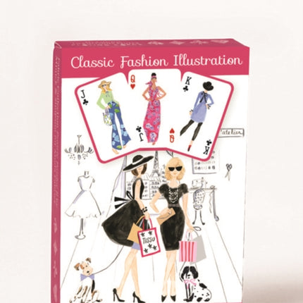 Classic Fashion Illustration Playing Cards