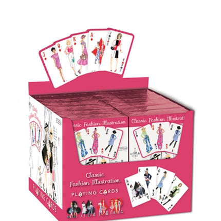 Classic Fashion Illustration Playing Cards