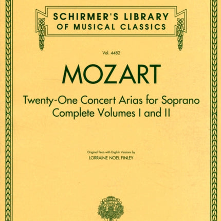 21 Concert Arias for Soprano (Vol.1 - 2 Complete): Complete Volumes 1 and 2