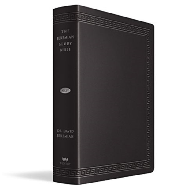 THE JEREMIAH STUDY BIBLE LARGE PRINT EDITION LEATHERLUXE? W/THUMB INDEX: What It Says. What It Means. What It Means for You.