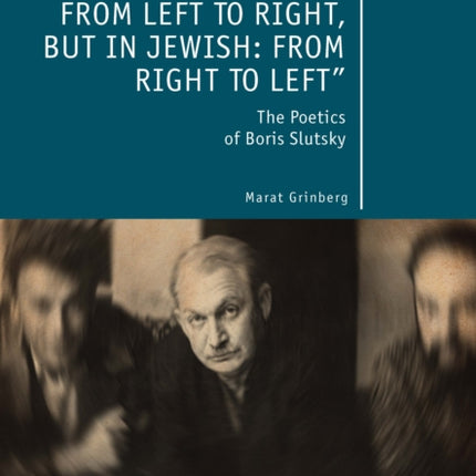 “I am to be read not from left to right, but in