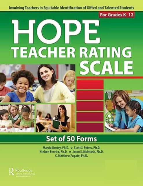 HOPE Teacher Rating Scale Forms: Involving Teachers in Equitable Identification of Gifted and Talented Students in K-12: Set of 50