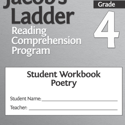 Jacob's Ladder Reading Comprehension Program: Grade 4, Student Workbooks, Poetry (Set of 5)