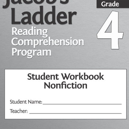 Jacob's Ladder Reading Comprehension Program: Grade 4, Student Workbooks, Nonfiction (Set of 5)