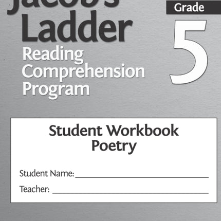 Jacob's Ladder Reading Comprehension Program: Grade 5, Student Workbooks, Poetry (Set of 5)