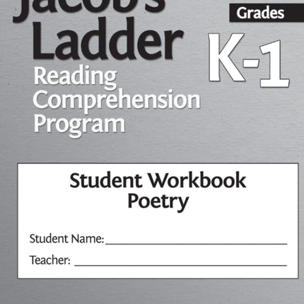 Jacob's Ladder Reading Comprehension Program: Grades K-1, Student Workbooks, Poetry (Set of 5)