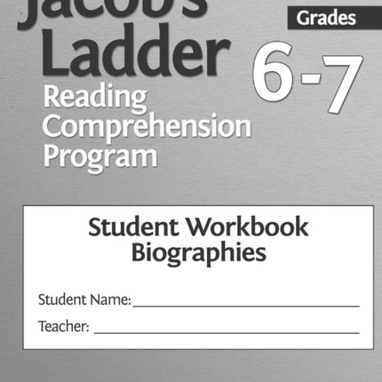 Jacob's Ladder Reading Comprehension Program: