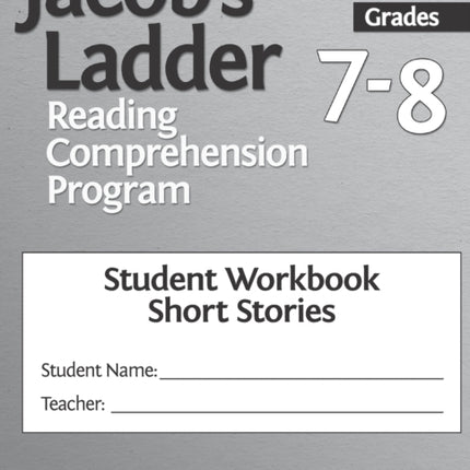 Jacob's Ladder Reading Comprehension Program: Grades 7-8, Student Workbooks, Short Stories (Set of 5)