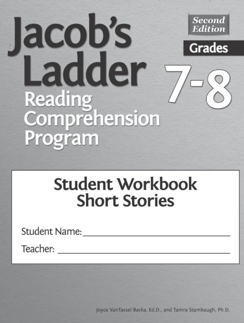 Jacob's Ladder Reading Comprehension Program: Grades 7-8, Student Workbooks, Short Stories (Set of 5)