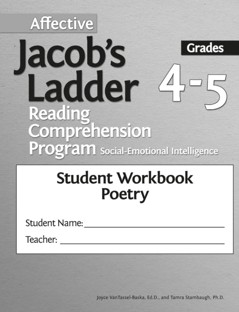 Affective Jacob's Ladder Reading Comprehension Program: Grades 4-5, Student Workbooks, Poetry (Set of 5)