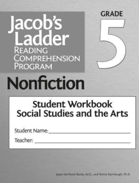Jacob's Ladder Reading Comprehension Program: Nonfiction Student Workbooks, Grade 5, Social Studies (Set of 5)