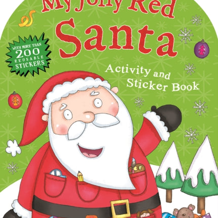 My Jolly Red Santa Activity and Sticker Book