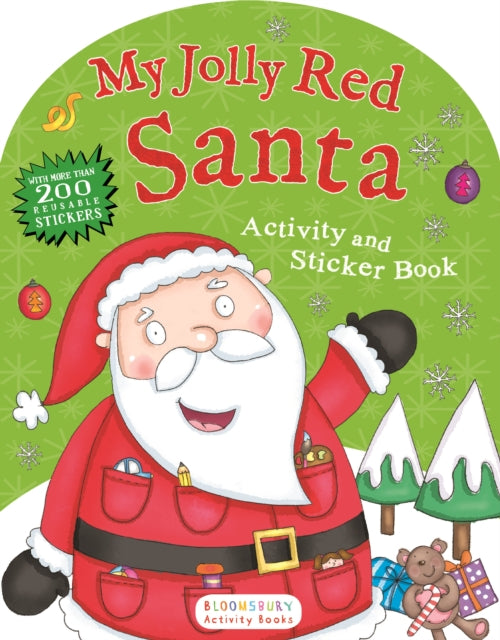 My Jolly Red Santa Activity and Sticker Book