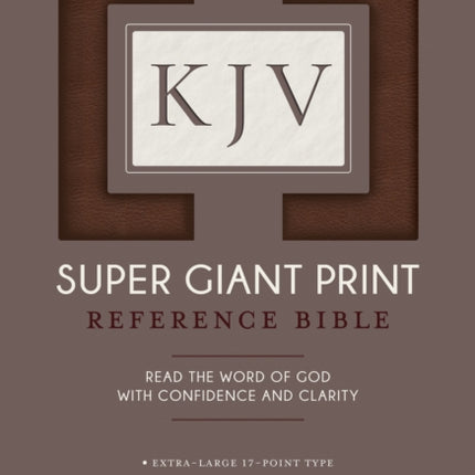 KJV Super Giant Print Bible