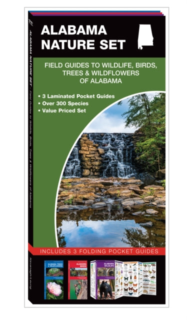 Alabama Nature Set: Field Guides to Wildlife, Birds, Trees & Wildflowers of Alabama