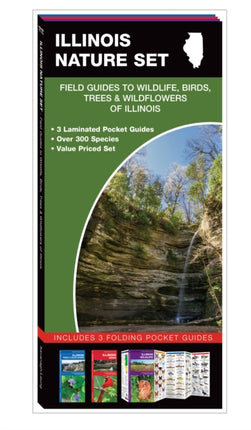 Illinois Nature Set: Field Guides to Wildlife, Birds, Trees & Wildflowers of Illinois