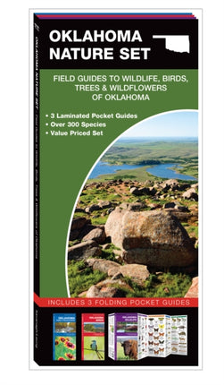 Oklahoma Nature Set Field Guides to Wildlife Birds Trees  Wildflowers of Oklahoma